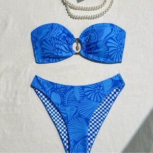 Blue Reversible Bikini